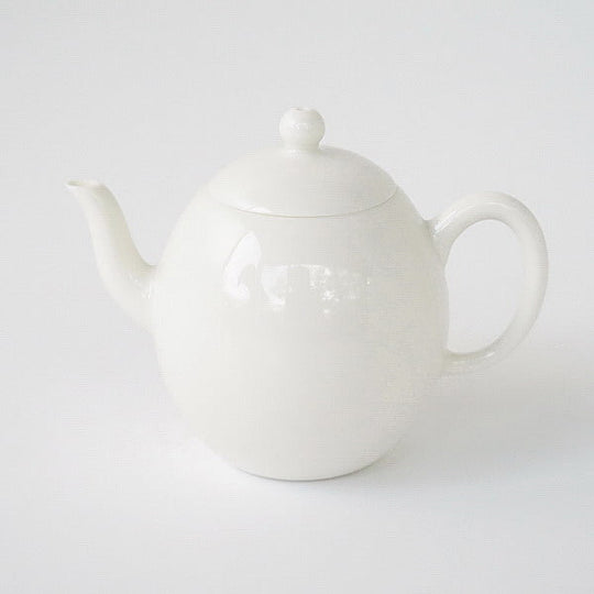 【OUTLET ランク5★★★★★】【在庫限りの特別価格】磁器ポット 龍蛋 牙白 80ml