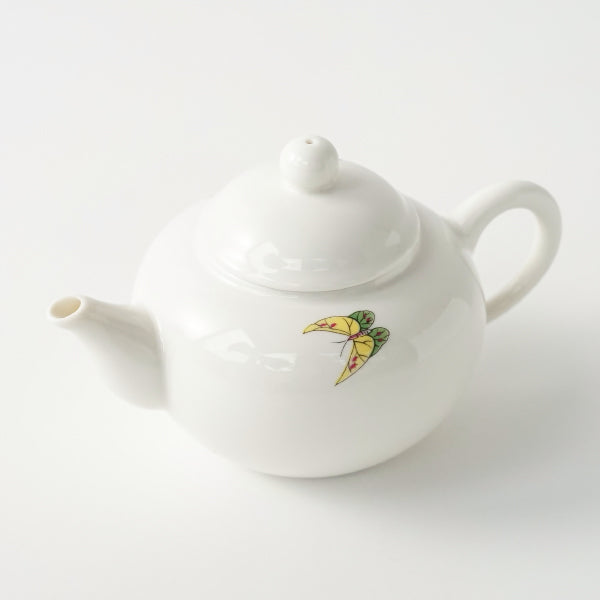 磁器ポット 水平壷 黄蝶/桐花 120ml – 遊茶オンラインショップ