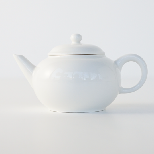 【OUTLET ランク5★★★★★】【在庫限りの特別価格】磁器ポット 水平壷 牙白 130ml