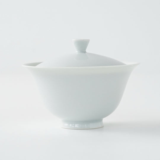 蓋碗 景徳鎮 青灰釉 斗笠 50ml