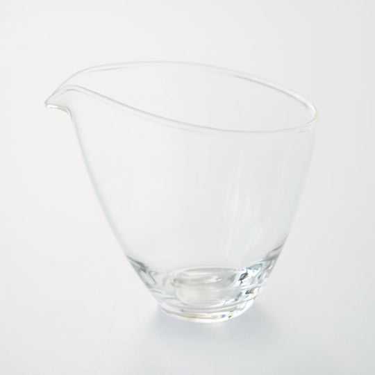 茶海 ガラス 水滴斜 200ml