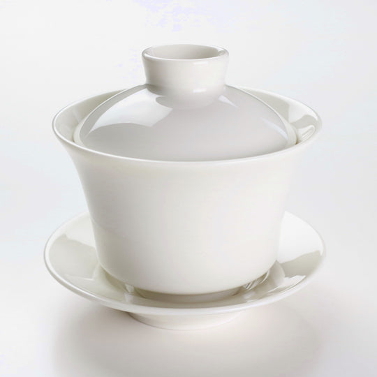 【OUTLET ランク3★★★】【外観に難ありのため特別価格】蓋碗 牙白 100ml