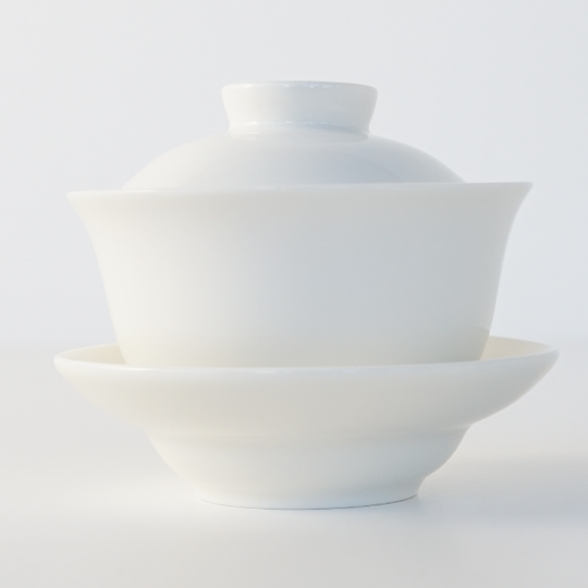 【OUTLET ランク5★★★★★】【在庫限りの特別価格】蓋碗 牙白 130ml