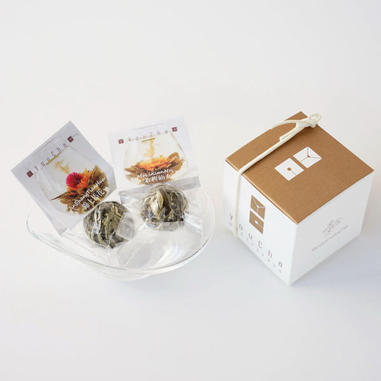工芸茶 錦上添花・茉莉仙女 キューブBOX