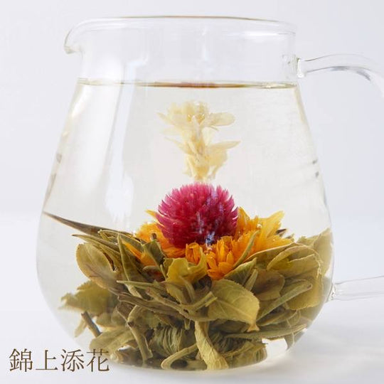 工芸茶錦上添花 1個 きんじょうてんか