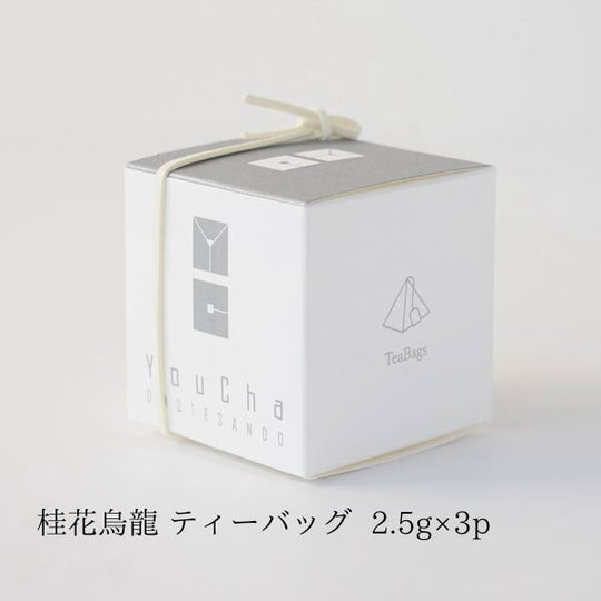 桂花烏龍TeaBags 2.5g×3p キューブBOX