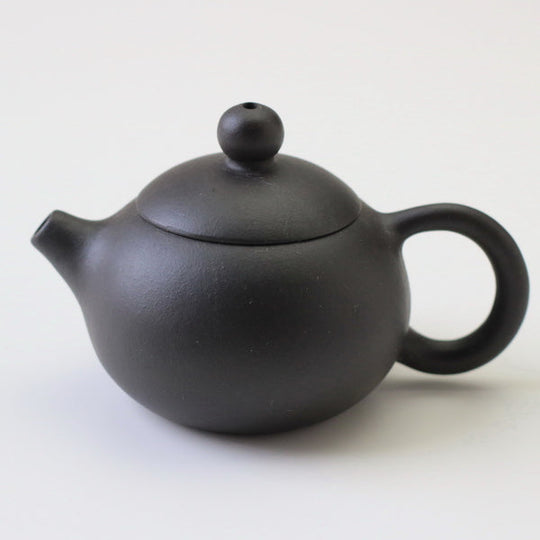 【完売】茶壷 宜興紫砂西施壷 黒泥 53ml