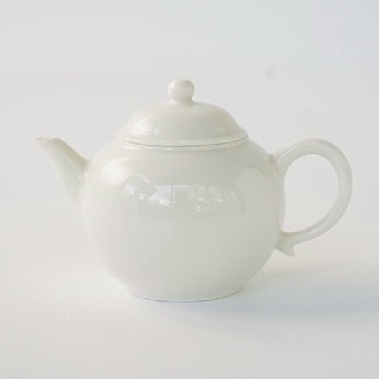 磁器ポット 小鳳仙壷 牙白 85ml