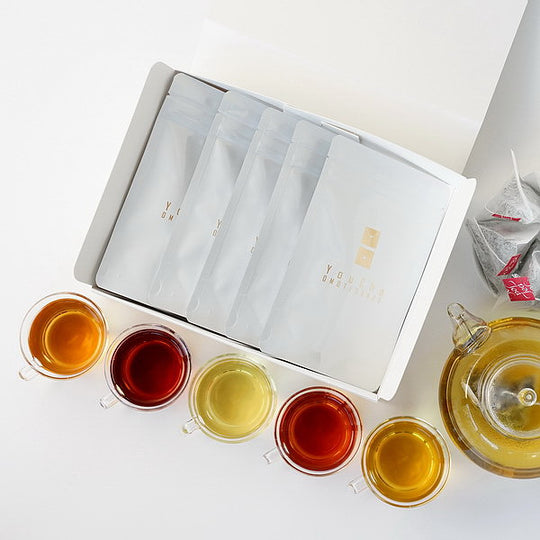 【ティーバッグ5種セット】いろどり5銘柄セレクト 5TeaBags giftbox