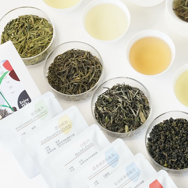 六大基本茶類セット(各3g×7種) – 遊茶オンラインショップ