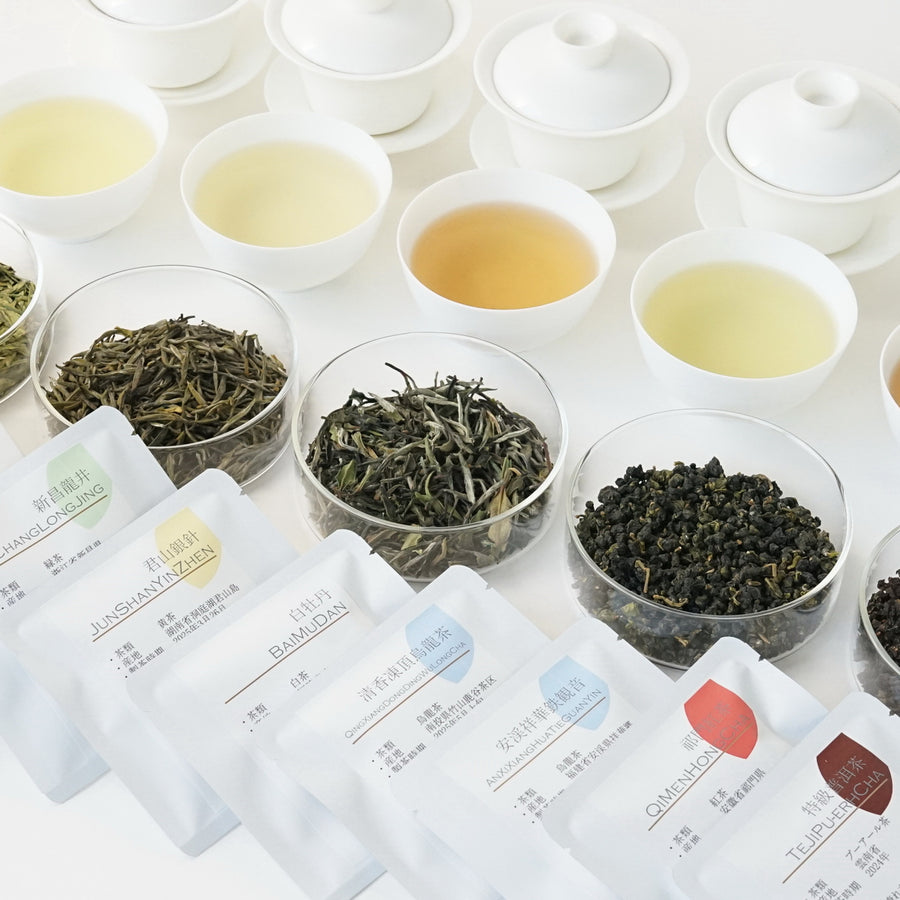 六大基本茶類セット(各3g×7種)