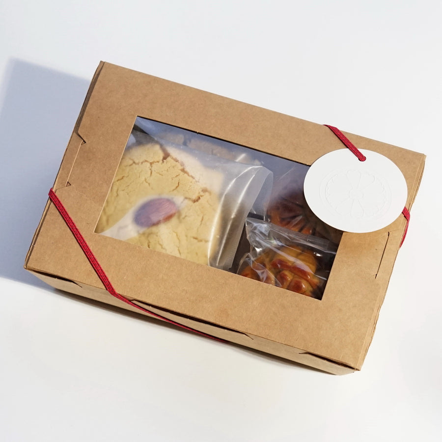 花水土香 杏仁酥と古代瓦月餅のギフトBOX　12/2より販売