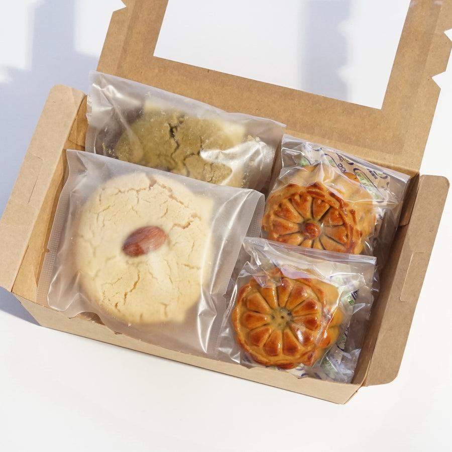 花水土香 杏仁酥と古代瓦月餅のギフトBOX　12/2より販売