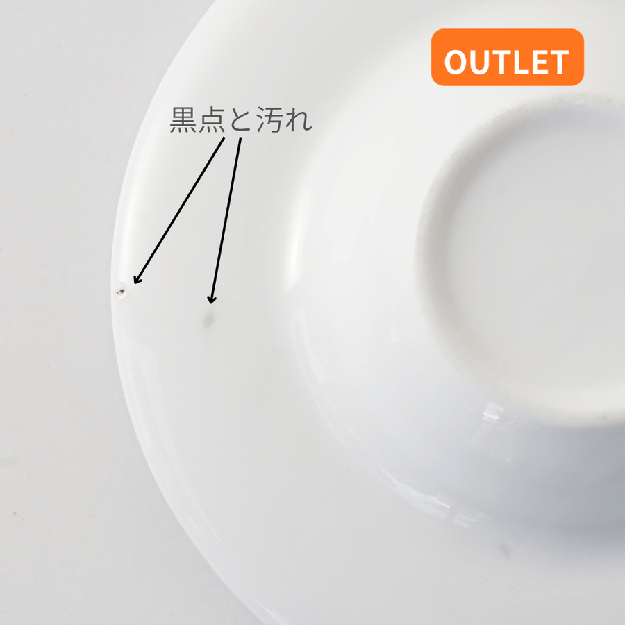 【OUTLETランク3★★★】【外観に難ありのため特別価格】カップ＆ソーサー 天蓮　50ml