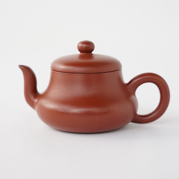 茶壷 宜興紫砂 梨形壷 紅泥 80ml