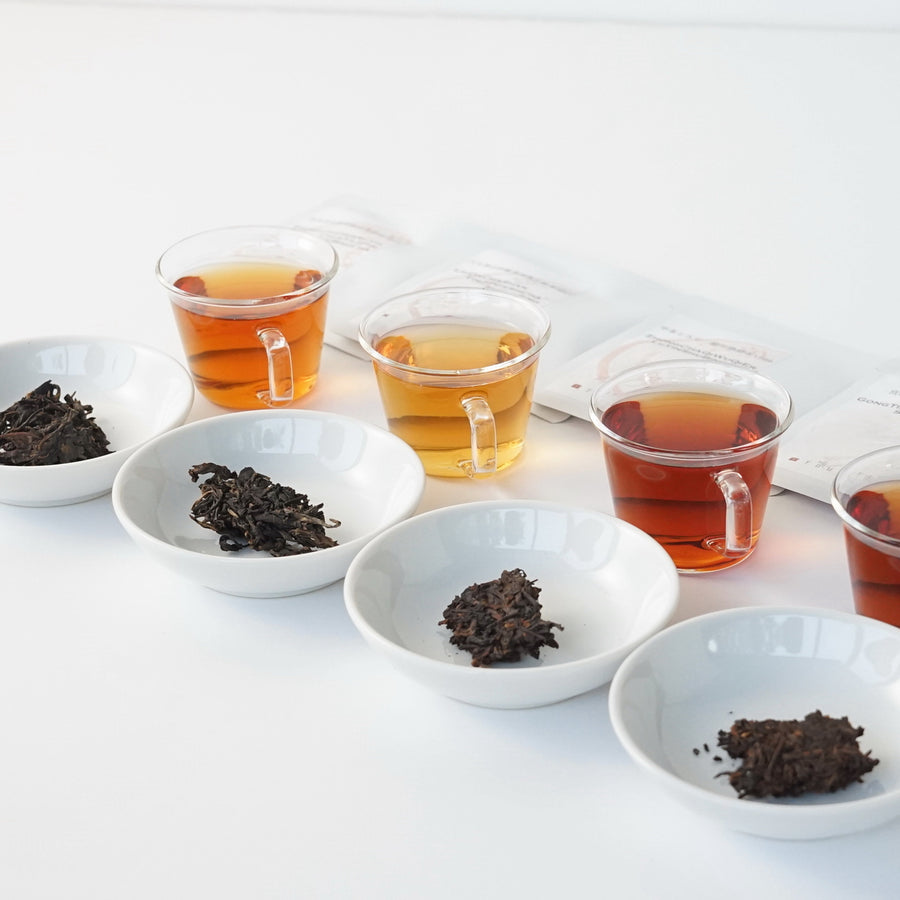プーアール餅茶アソートセット(各3g×4種)