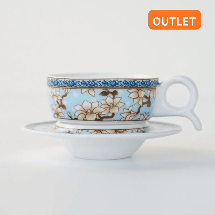 【OUTLETランク3★★★】【外観に難ありのため特別価格】カップ＆ソーサー 天蓮　50ml