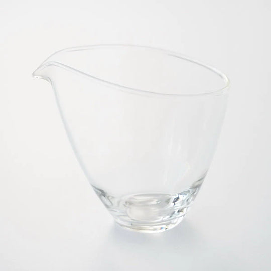 【OUTLETランク3★★★】【外観に難ありのため特別価格】茶海 ガラス 水滴斜 200ml