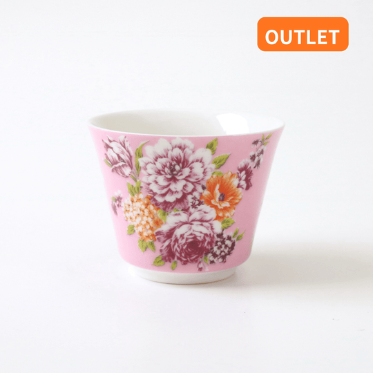 【OUTLETランク5★★★★★】【在庫限りの特別価格】飲杯 台湾花布柄 ピンク 55ml