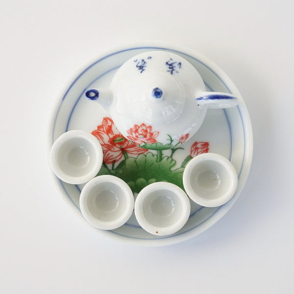 ミニ茶玩具・蓮花