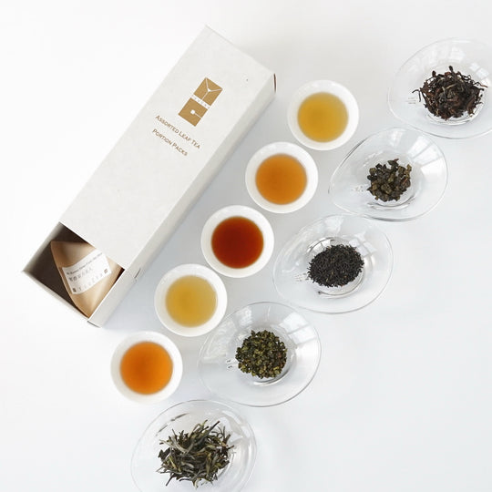 リーフティー・ポーションパック アソートセット（5種入）Assorted Leaf Tea Portion Packs 5