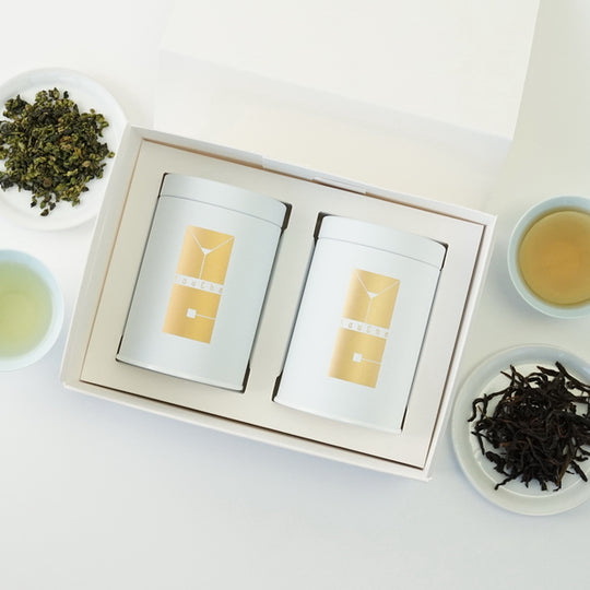 華やかなアロマの大陸烏龍茶缶入2種セット（黄金桂40g+鳳凰単ソウ蜜蘭香20g)