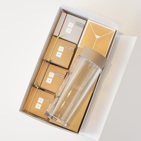 選べるチャトル＆キューブBOX4種セット（TB×1＋工芸茶×1＋リーフティー×2）