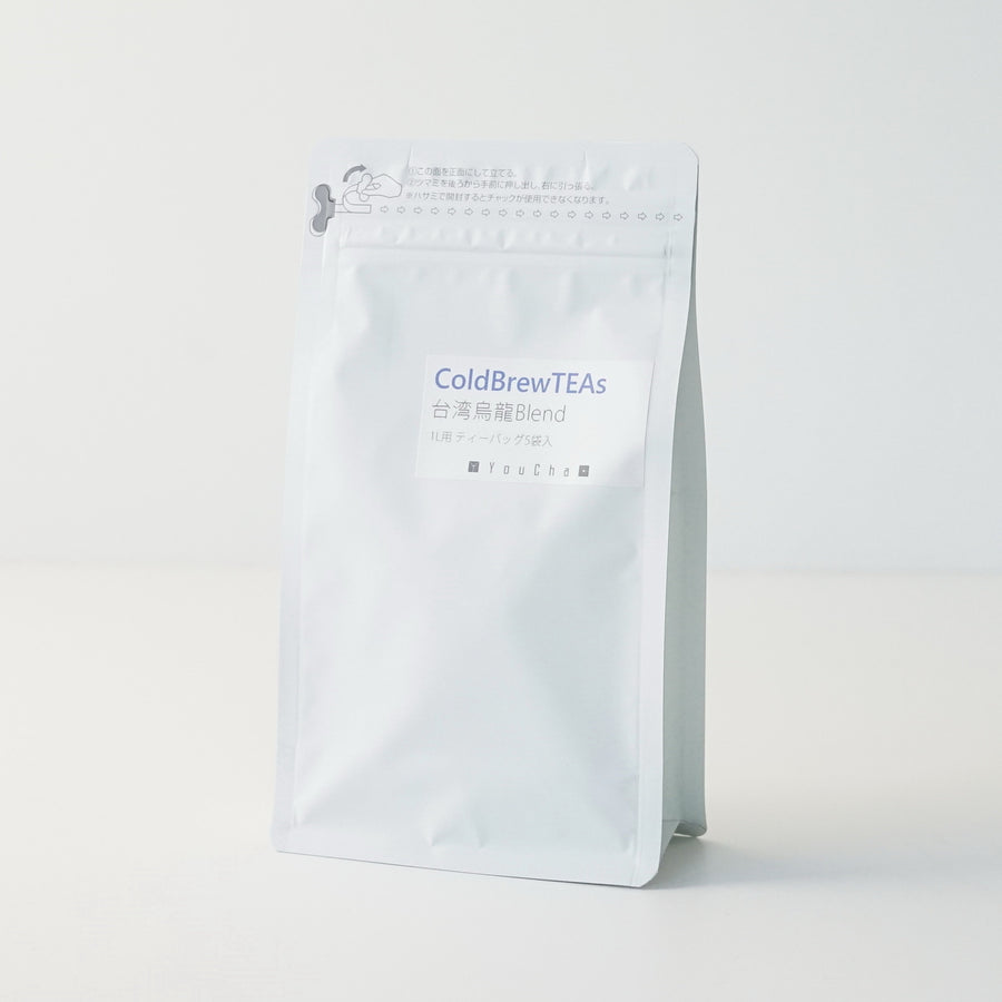 ColdBrewTEAs 台湾烏龍Blend 1L用 ティーバッグ5袋入 – 遊茶オンライン