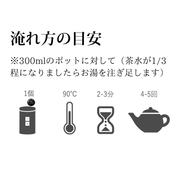 工芸茶茉莉仙女 1個 まりせんにょ