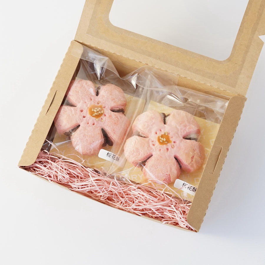花水土香 桜花酥のギフトBOX(4個入) – 遊茶オンラインショップ