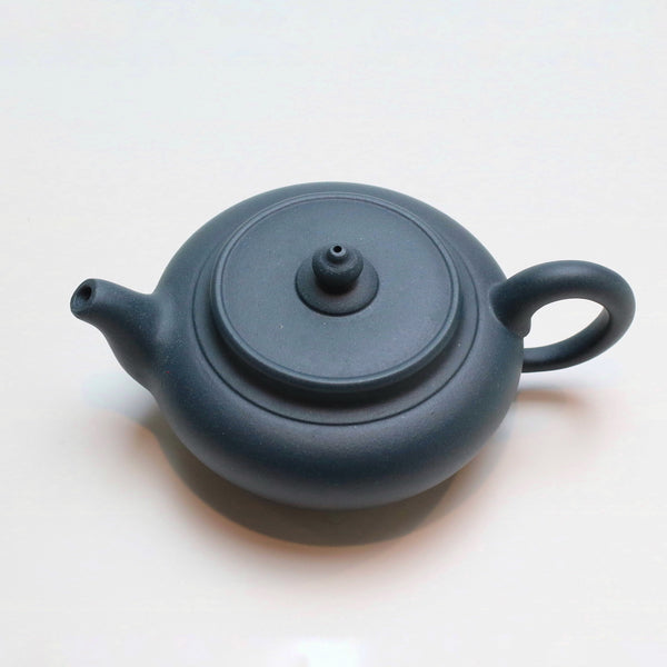 茶壷 宜興紫砂偏古壷 緑泥 120ml