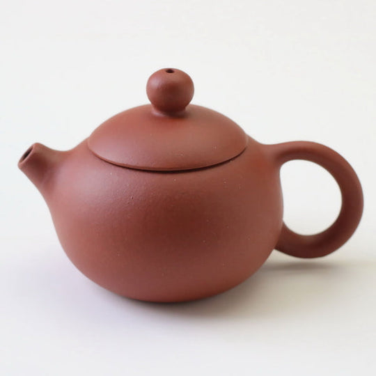 茶壷 宜興紫砂西施壷 紅泥 55ml