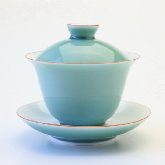 色蓋碗 グリーン 110ml