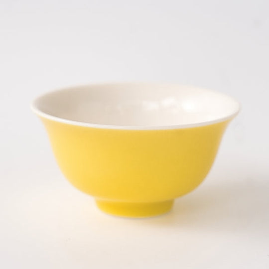 【OUTLETランク5★★★★★】【在庫限りの特別価格】飲杯 品茗杯 嬌黄裏白 35ml